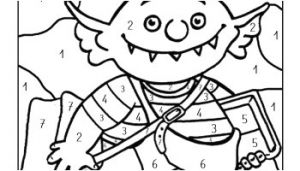 Coloriage Petit Ogre Le Petit Ogre Qui Veut Aller L école Mois De Septembre Pour Le