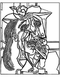 Coloriage Picasso à Imprimer Pablo Picasso Pour Les Enfants French Teachery Things