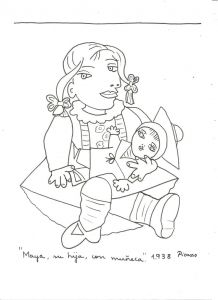 Coloriage Picasso Arlequin 75 Best Picasso Images On Pinterest