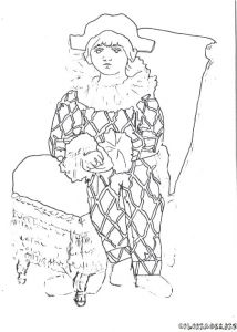 Coloriage Picasso Arlequin Index Of Albums Photos Arlequin