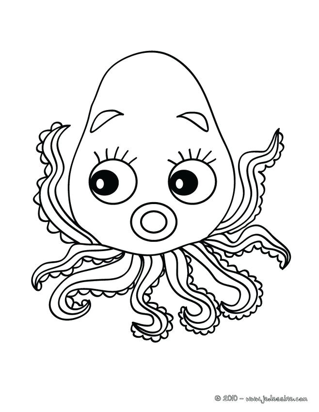 Coloriage Pieuvre Facile Pieuvre Coloriage File Dessin Poulpe Coloriage – Bizwisdomfo