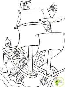 Coloriage Pirate Capitaine Crochet 209 Dessins De Coloriage Pirate   Imprimer Sur Laguerche Page 19