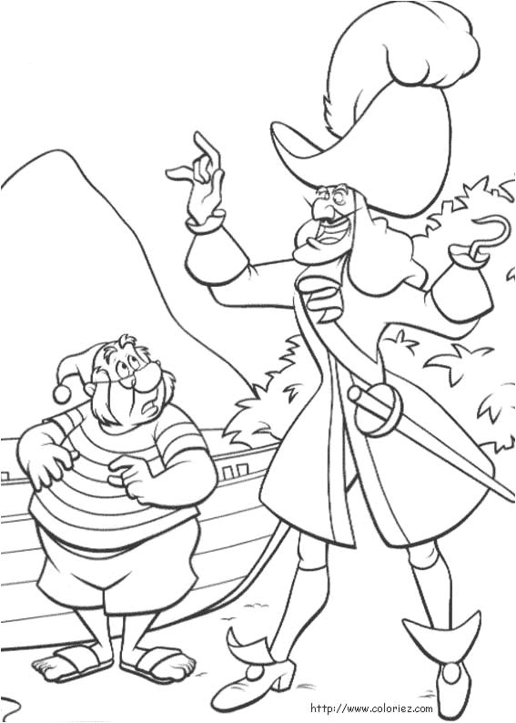 Coloriage Pirate Capitaine Crochet Coloriage Coloriage De Capitaine Crochet