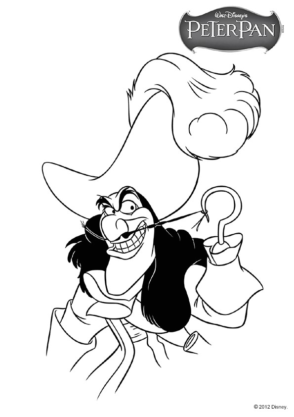 Coloriage Pirate Capitaine Crochet Coloriage Pirate