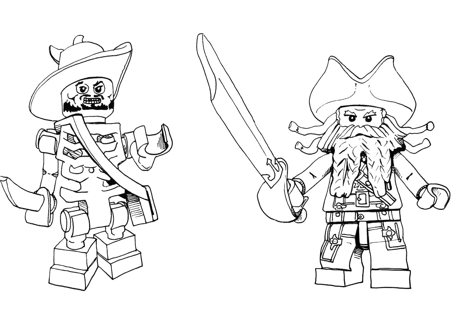 Coloriage Pirate Des Caraibes 2 Coloriage Pirate Des Caraibes Lego
