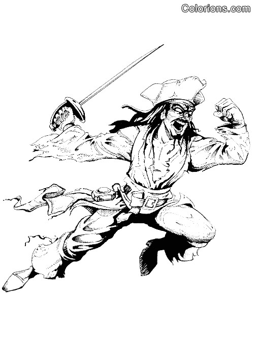 Coloriage Pirate Des Caraibes 4 A Imprimer 19 Dessins De Coloriage Pirate Des Caraibes 4   Imprimer