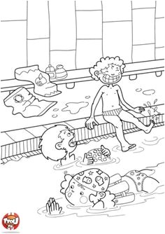 Coloriage Piscine à Imprimer 19 Best Piscine Images On Pinterest