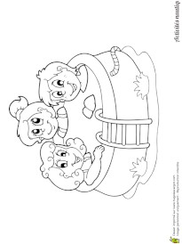 Coloriage Piscine Avec toboggan Coloriage Vie Quoti Nne Sur Hugolescargot