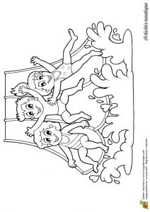 Coloriage Piscine Cp Dessin Colorier Activité Nautique Le toboggan