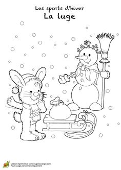 Coloriage Piscine Maternelle Image D Un Patin   Glace   Colorier