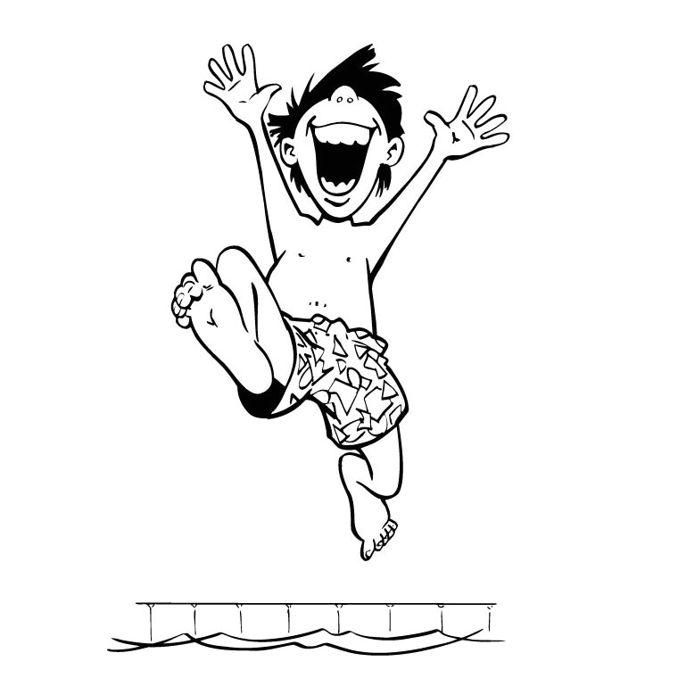 Coloriage Piscine Municipale Coloriage Piscine A Imprimer Gratuit