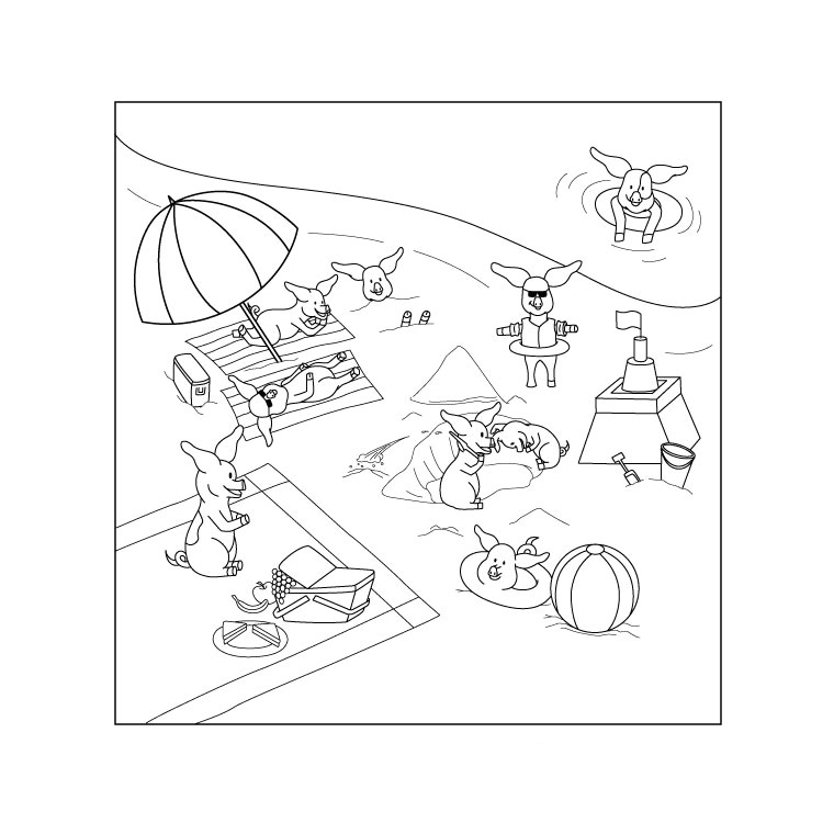 Coloriage Piscine Playmobil Plage 16 Nature – Coloriages   Imprimer
