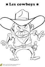 Coloriage Pistolet Cow Boy Coloriage Petit Cow Boy Teigneux Sur Hugolescargot