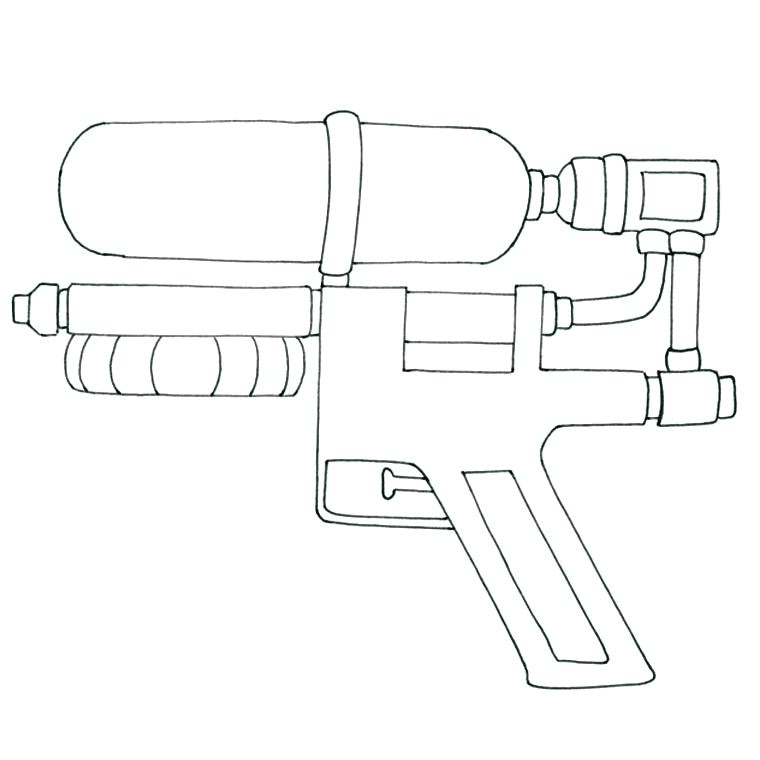 Coloriage Pistolet Police Coloriage Pistolet A Eau A Imprimer Gratuit Coloriage Pistolet A Eau
