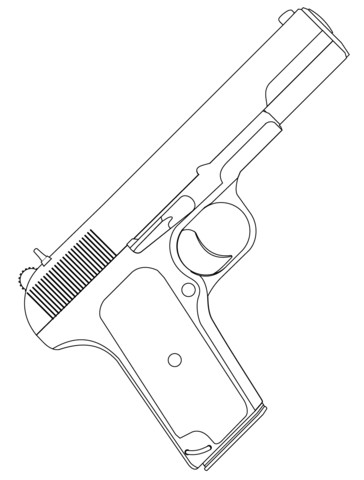 Coloriage Pistolet Police Coloriage Pistolet Coloriage Pistolet Police Coloriage Pistolet