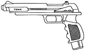 Coloriage Pistolet Police Medium Handguns and Revolvers Coloriage Pistolet Police Medium Handguns and Revolvers