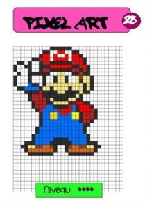 Coloriage Pixel Art A Imprimer Gratuit Fichier Mod¨les Pixel Art Pour Les Temps D Autonomie