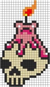 Coloriage Pixel Art Chat Simpsons Halloween Perler Bead Pixel Art Patterns Pixel Art Shop