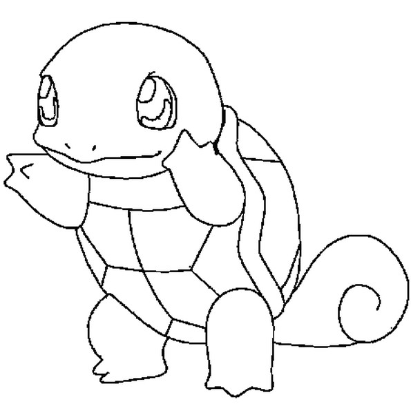 Coloriage Pixel Art En Ligne Coloriage Pokémon Carapuce En Ligne Gratuit   Imprimer