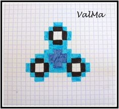 Coloriage Pixel Art Facile Handmade Pixel Art How to Draw Rainbow Diamond Pixelart