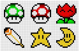Coloriage Pixel Art Mario Résultats De Recherche D Images Pour Zelda Minecraft Pixel