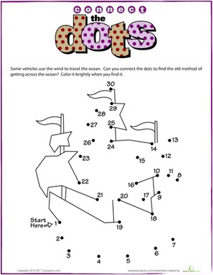 Coloriage Planète Des Alphas à Imprimer Pirate Ship Dot to Dot Pirates Pinterest