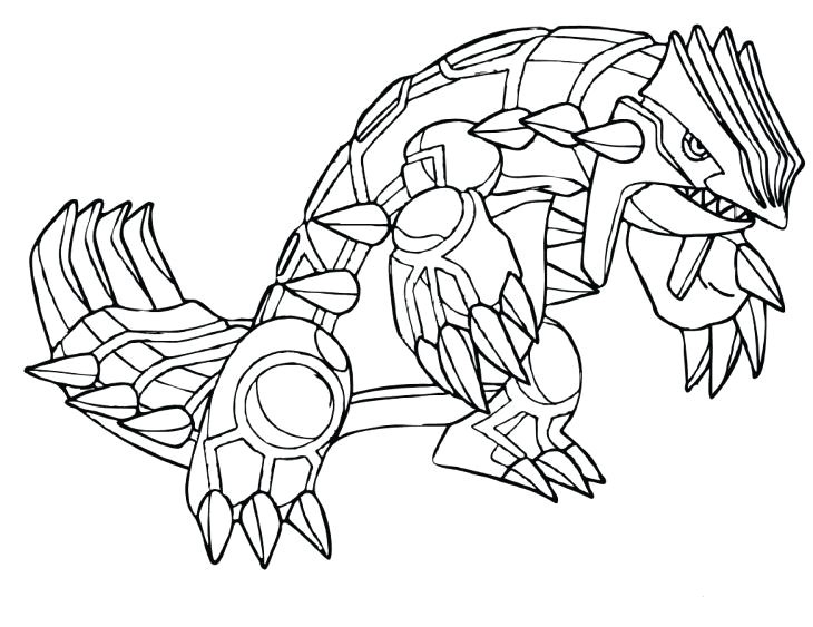 Coloriage Pokemon Groudon Gratuit Groudon Coloriage Pokemon A Imprimer Et Colorier Primo Kyogre