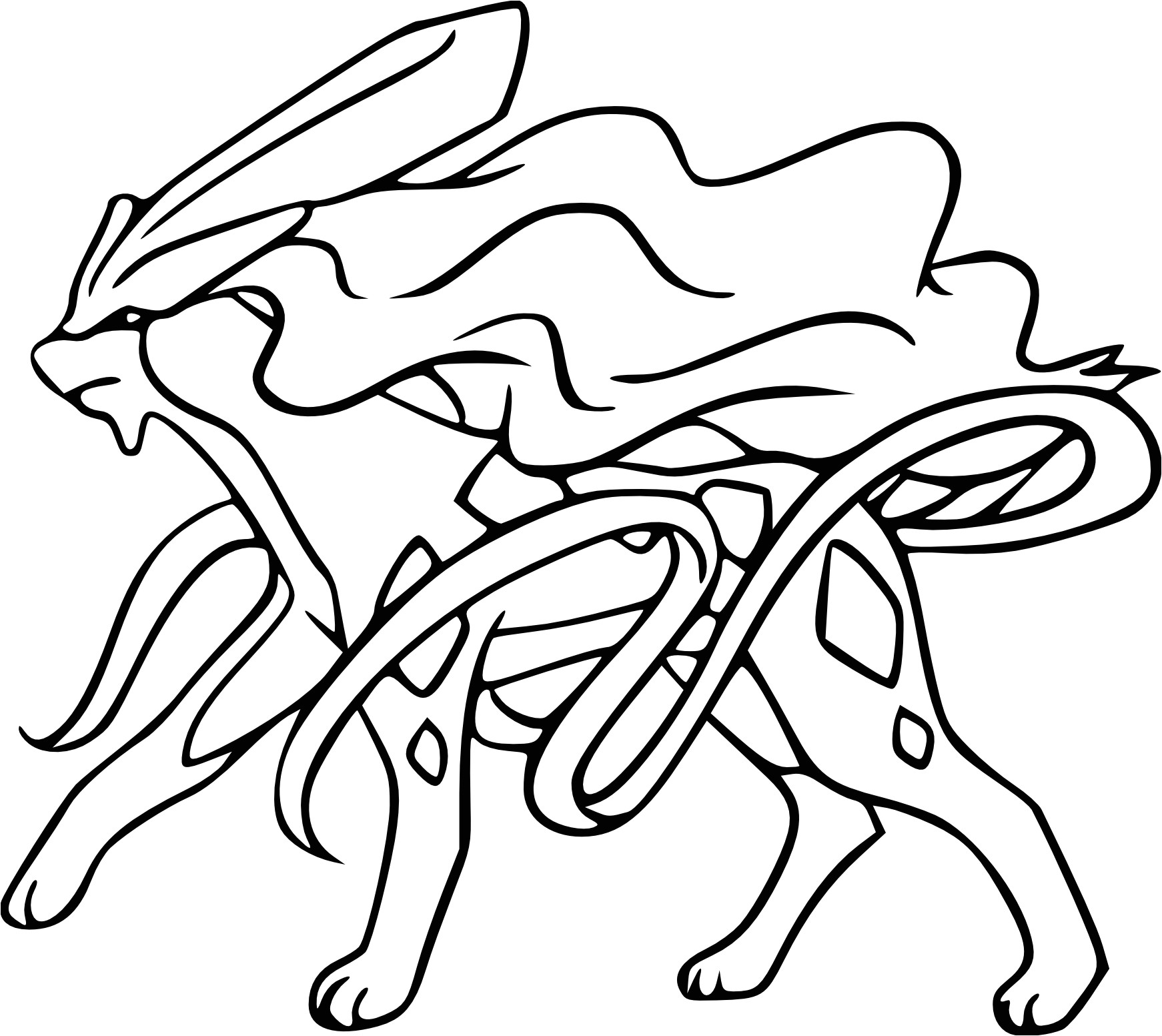Coloriage Pokemon Legendaire à Imprimer Gratuit Inspirant Dessins   Colorier Pokemon Groudon – Mademoiselleosaki