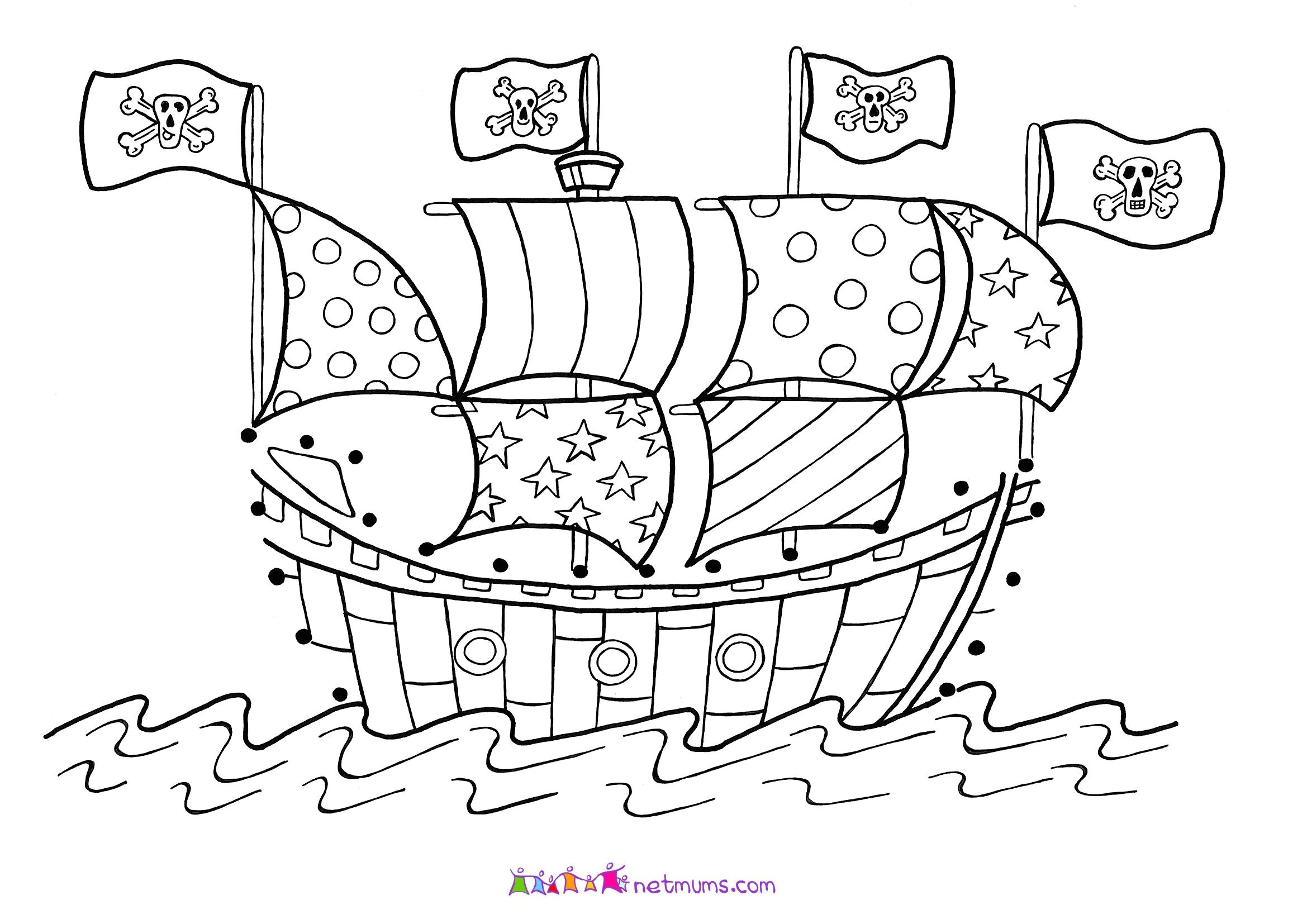Coloriage Pour Garçon De 5 Ans A Imprimer Here are some Pirate theme Colouring Pages for You to Enjoy