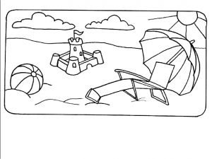 Coloriage Pour Les Vacances D&amp;#039;été Coloriage Ete