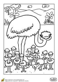 Coloriage Pour Maman Dessin   Colorier D Une Maman Tapir Et De son Petit Hugolescargot