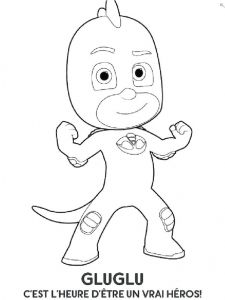 Coloriage Pour tout Petit Gratuit En Ligne Coloriage Les Pyjamasques Gluglu Happybrain Pinterest