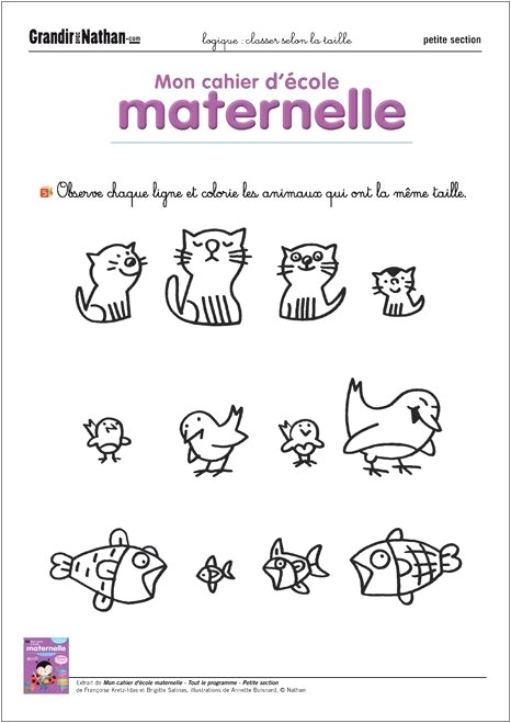 Coloriage Pour toute Petite Section Exercice Petite Section Maternelle Beau 100 Fiches Pour Reussir La