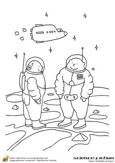 Coloriage Préhistoire Cm1 53 Best Coloriages Cosmonautes Et Extraterrestres Images On