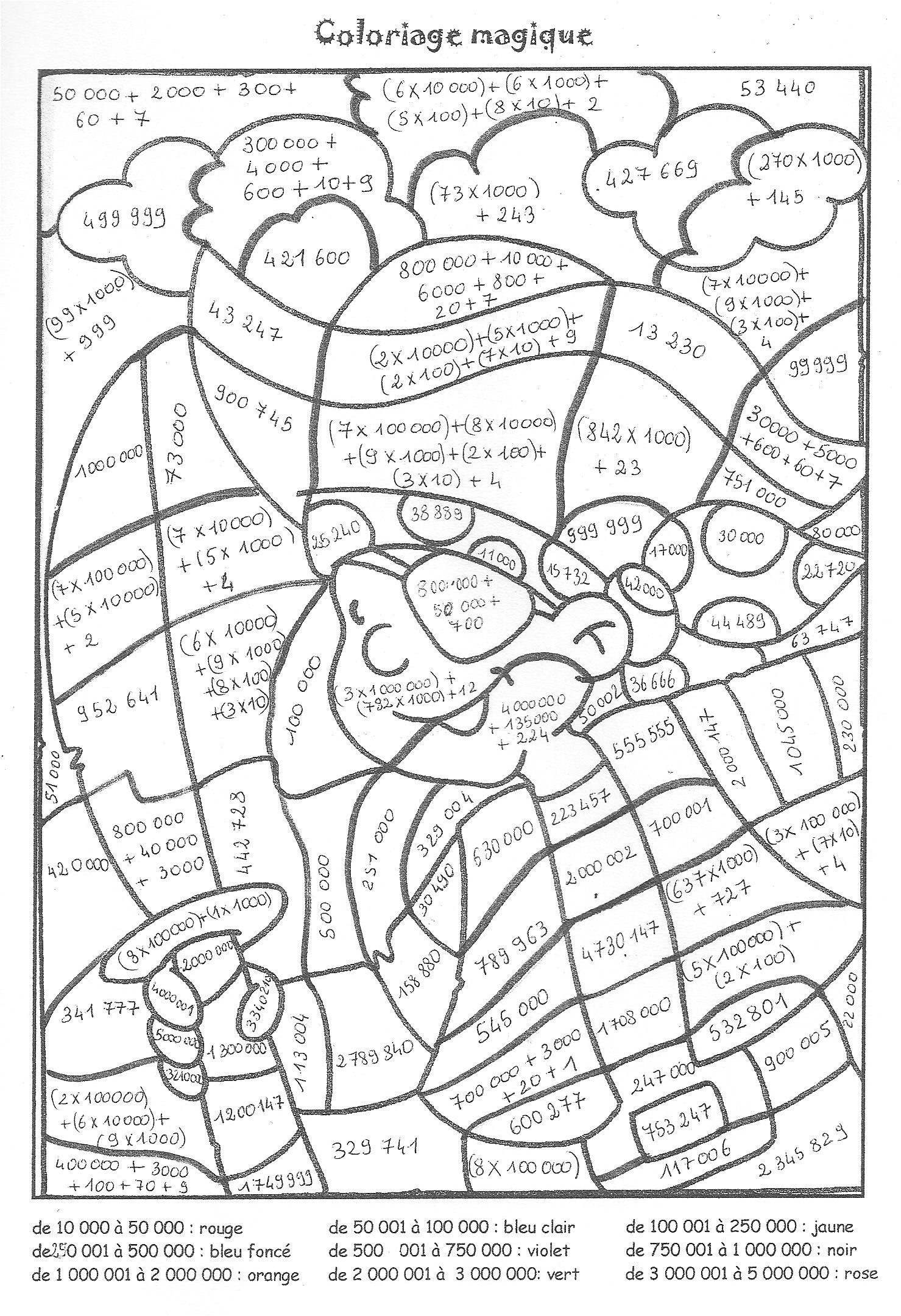 Coloriage Préhistoire Cm1 Coloriage Magique Cm1 Conjugaison