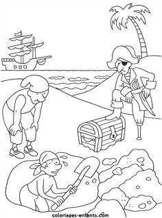 Coloriage Préhistoire Cycle 3 Pirate Art Activities for Preschoolers