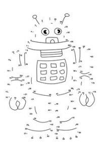 Coloriage Préhistoire Maternelle Build Your Own Robot Free Printable