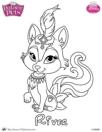 Coloriage Princesse Palace Pets Disney S Princess Palace Pets Free Coloring Pages and Printables