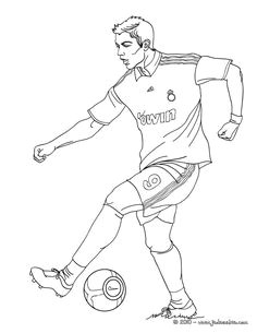 Coloriage Robin Des Bois Dessin Animé Coloriage D Un Joueur De Foot Qui Fais Un Corner Pendant Un Match De