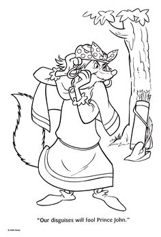 Coloriage Robin Des Bois Disney 28 Best Coloriage Robin Des Bois Images On Pinterest