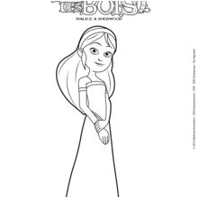 Coloriage Robin Des Bois Marianne Coloriages La Belle Marianne Fr Hellokids