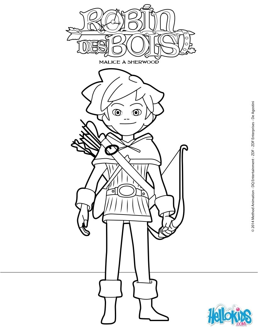 Coloriage Robin Des Bois Tfou Dessin Robin Des Bois – Myqto