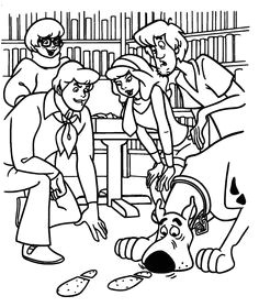 Coloriage Scoubidou Daphné 25 Best Scooby Doo Images On Pinterest
