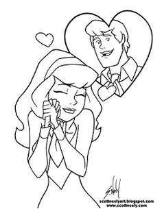 Coloriage Scoubidou Daphné 25 Best Scooby Doo Images On Pinterest