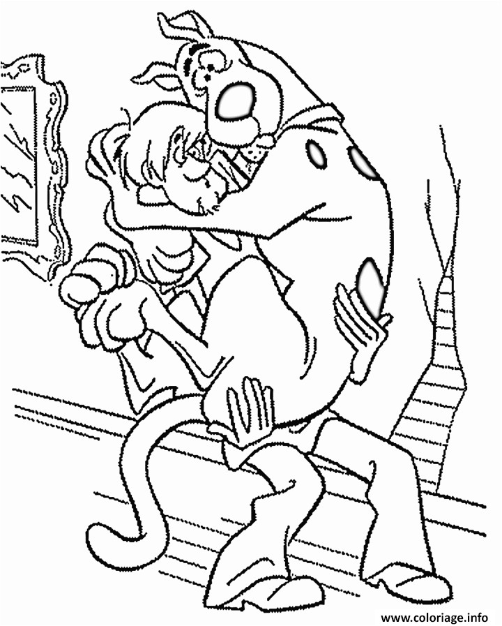 Coloriage Scoubidou En Ligne Coloriage Scooby Doo Lego Dessin