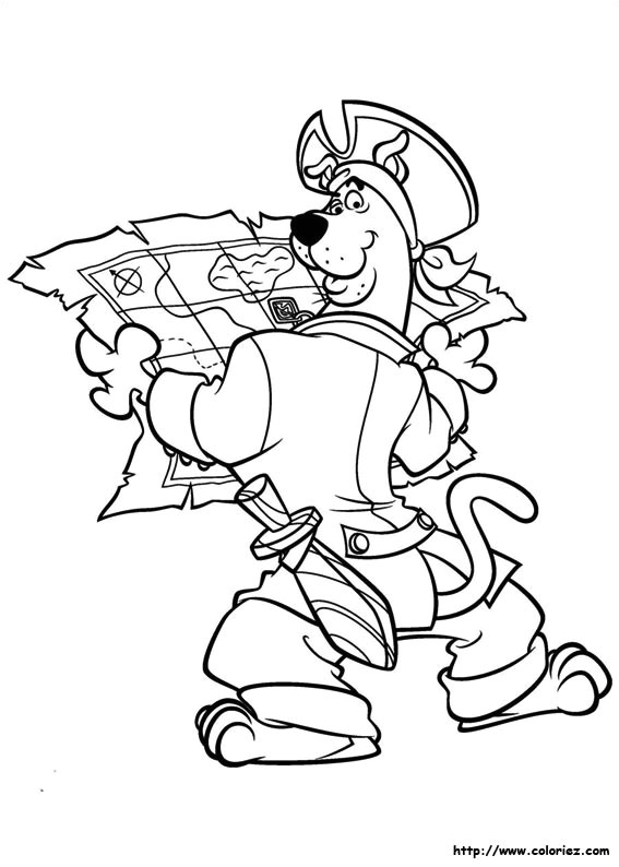 Coloriage Scoubidou Pirate Coloriage Scooby Doo Et Les Pirates Fant´mes Choisis Tes