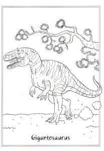 Coloriage Squelette Tyrannosaure Coloring Page Dinosaurs 2 Gigantosaurus Dinosaurs