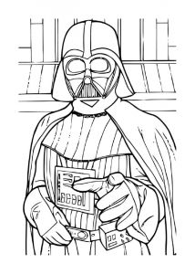 Coloriage Star Wars Dark Vador Coloriage Star Wars Gratuit – Coloriage