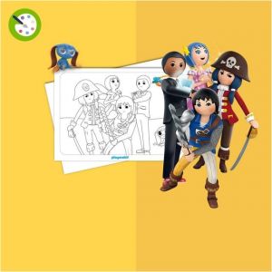 Coloriage Super 4 Playmobil Playmobil Usa