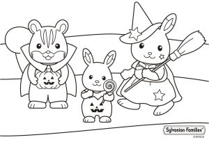 Coloriage Sylvanian Noel Sylvanian Families Colouring Pages Coloring